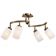 Φωτιστικό Οροφής 4xE27 230V Αντικέ 955ADEL4/AB